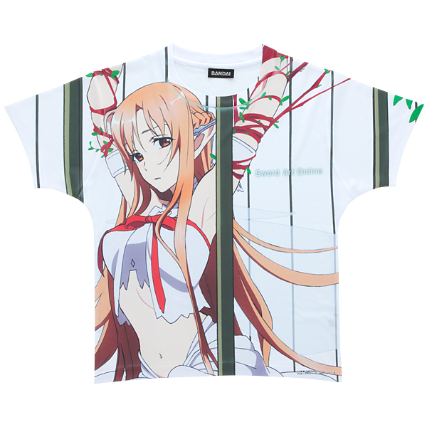 ソードアート・オンライン アスナフルグラフィックTシャツ WHITE-XL 